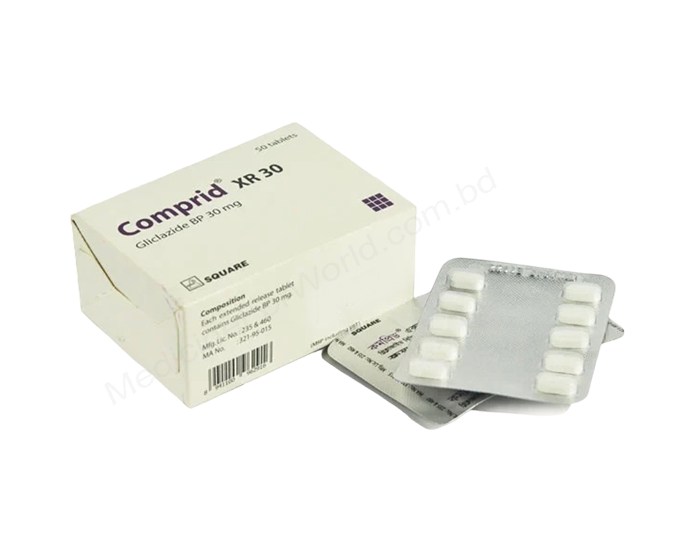 Comprid XR- Generic Gliclazide- Square Pharma