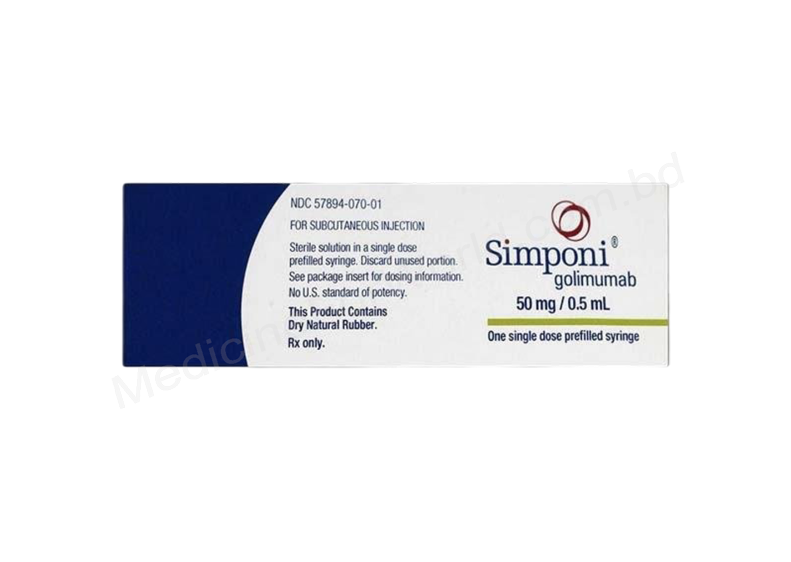 Simponi- Generic Golimumab- MSD Pharma