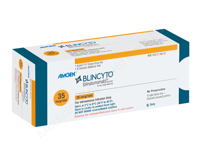 Blincyto- Generic Blinatumomab- AMGEN Pharma