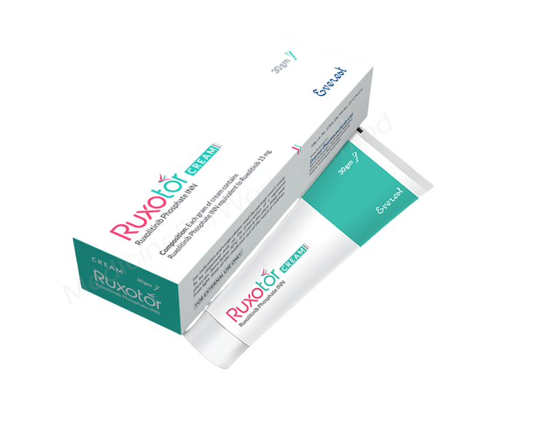 Ruxotor Cream- Родовое Руксолитиниб Крем- Everest Pharma