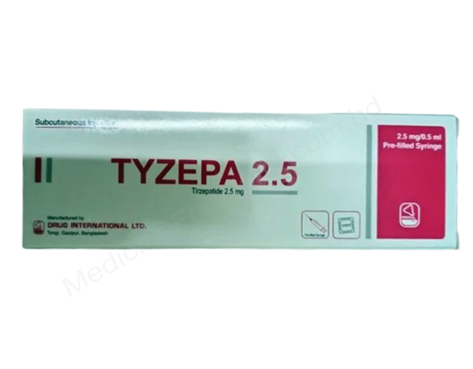 Tyzepa- Generic Tirzepatide- Drug International Pharma