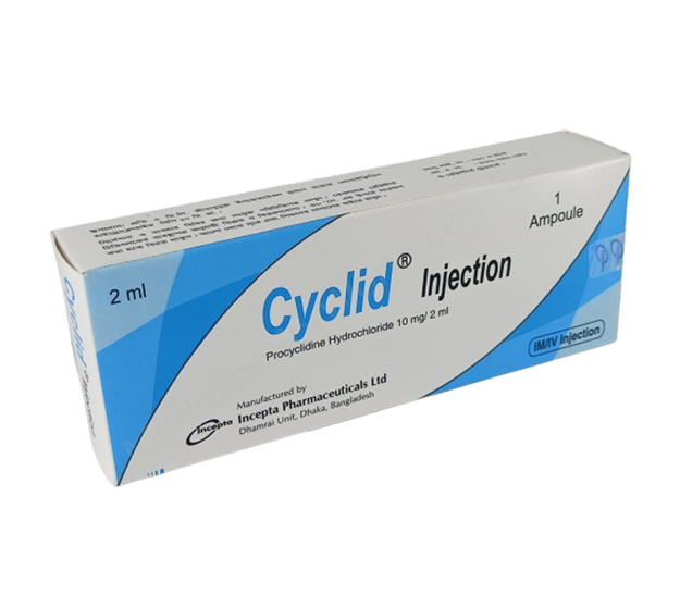 Циклид- Родовое гидрохлорид проциклидина- Incepta Pharma