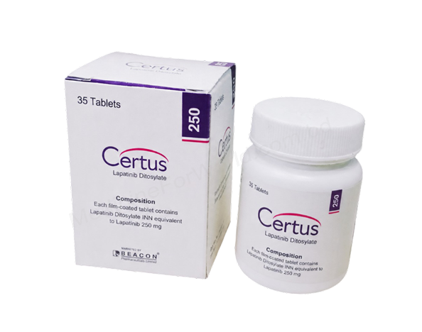 Lapanix/ Certus- Generic Lapatinib- Beacon pharma