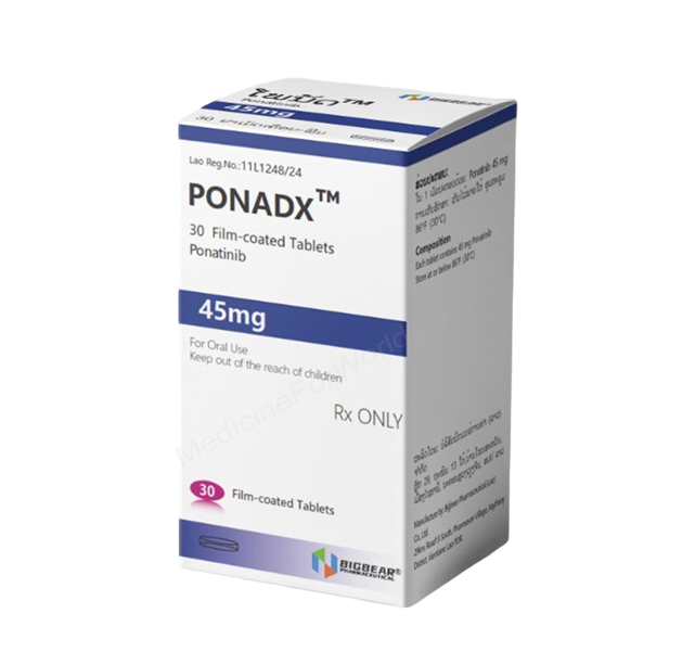 PONADX- Generic Ponatinib- Bigbear Pharma