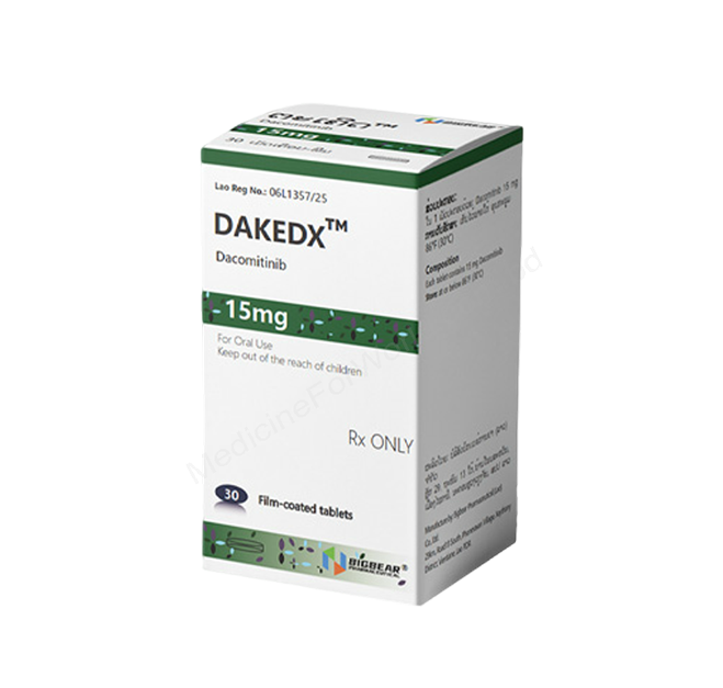 DAKEDX- Generic Dacomitinib- Bigbear Pharma