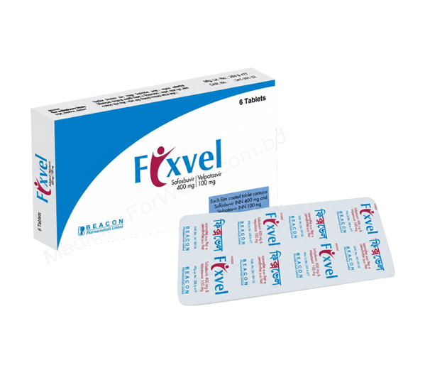 Fixvel- Generic Sofosbuvir+ Velpatasvir- Beacon pharma