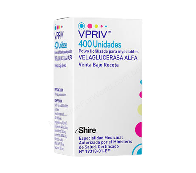 VPRIV- 通用的 VELAGLUCERASE ALFA- Shire Pharma