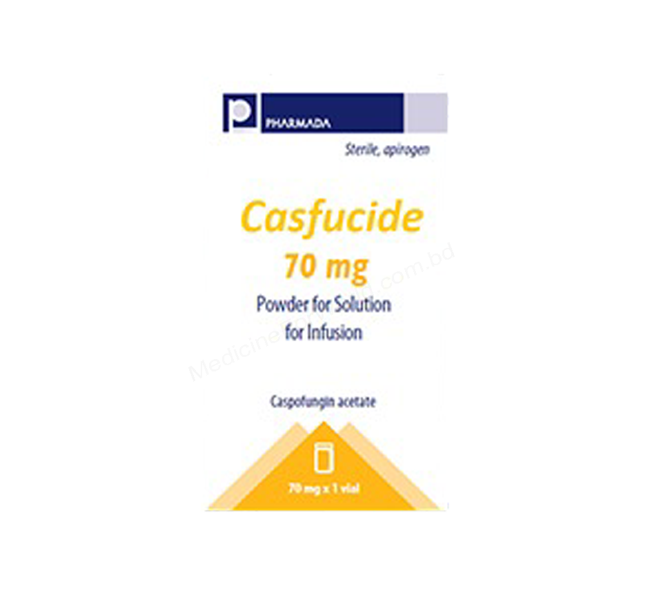 CASFUCIDE- Generic CASPOFUNGIN ACETATE- PHARMADA Pharma