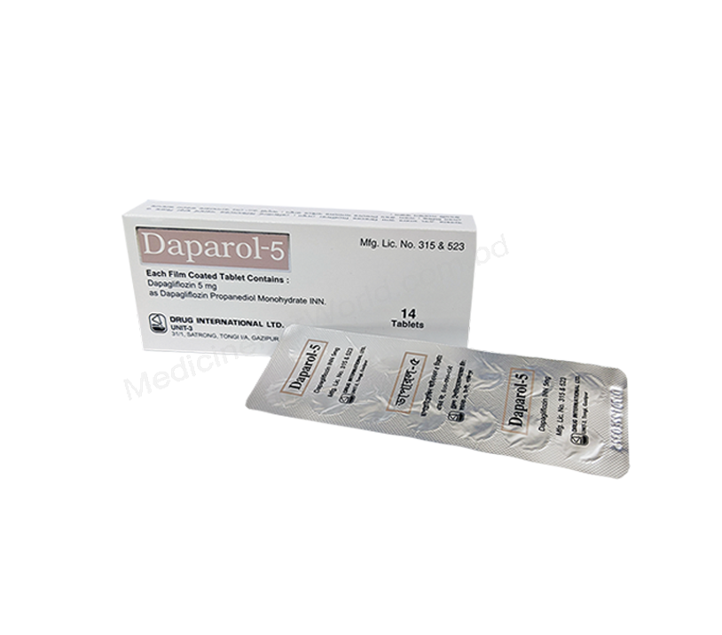 Daparol- Generic Dapagliflozin- Drug International Pharma