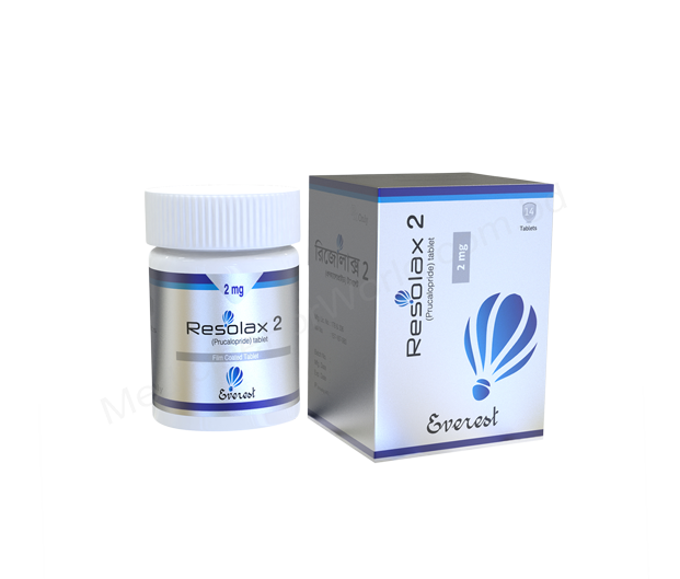 Resolax- Generic Prucalopride- Everest Pharma