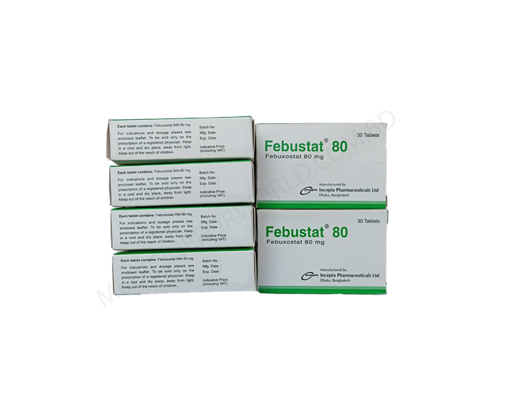 Febustat- Generic Febuxostat- Incepta Pharma