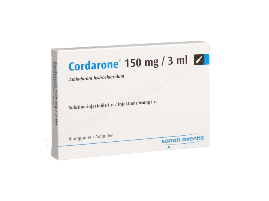 Cordarone- Generic Amiodarone- Sanofi Pharma
