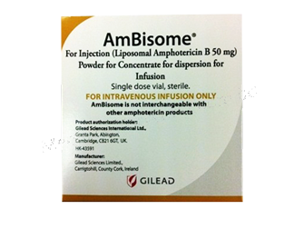 Амбизом- Родовое Липосомальный Амфотерецин B- Gilead Sciences