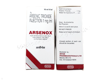 Arsenox- Generic Arsenic Trioxied- Intas Pharma