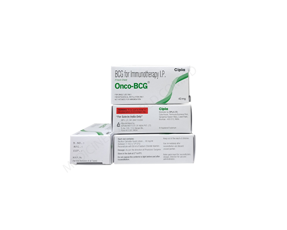 Onco-BCG- 通用的 Bacillus Calmette Guerin- Cipla Pharma