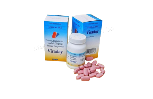Viraday- Родовое Эфавиренц +Эмтрицитабин +Тенофовир дезопроксил фурмат- Cipla Pharma