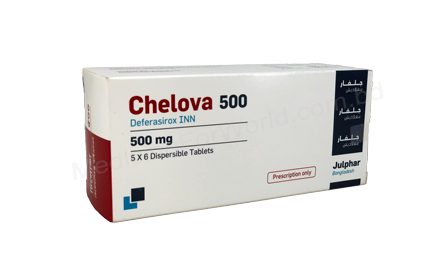 Chelova- Generic Deferasirox- Jenphar Pharma