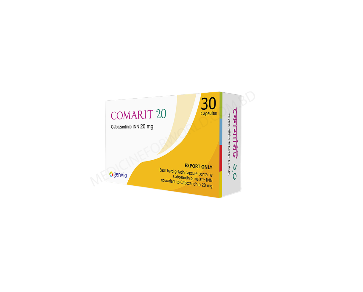 Comarit- Родовое Кабозатиниб- Genvio Pharma