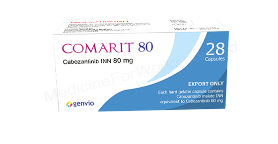 Comarit- Родовое Кабозатиниб- Genvio Pharma