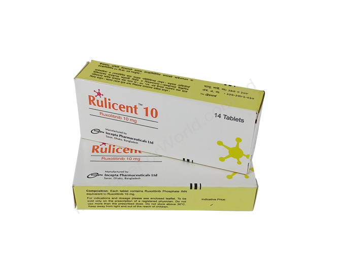 Rulicent- Generic Ruxolitinib- Incepta Pharma