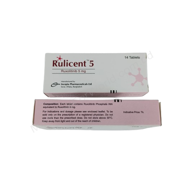 Rulicent- Generic Ruxolitinib- Incepta Pharma