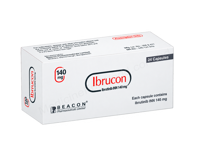 Ibrutix/ Ibrucon- Generic Ibrutinib- Beacon pharma