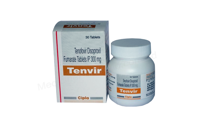 Tenvir- 通用的 富马酸替诺福韦二吡呋酯- Cipla Pharma
