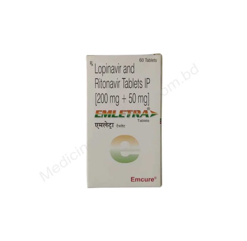 Emletra- Generic Lopinavir + Ritonavir- Emcure Pharma