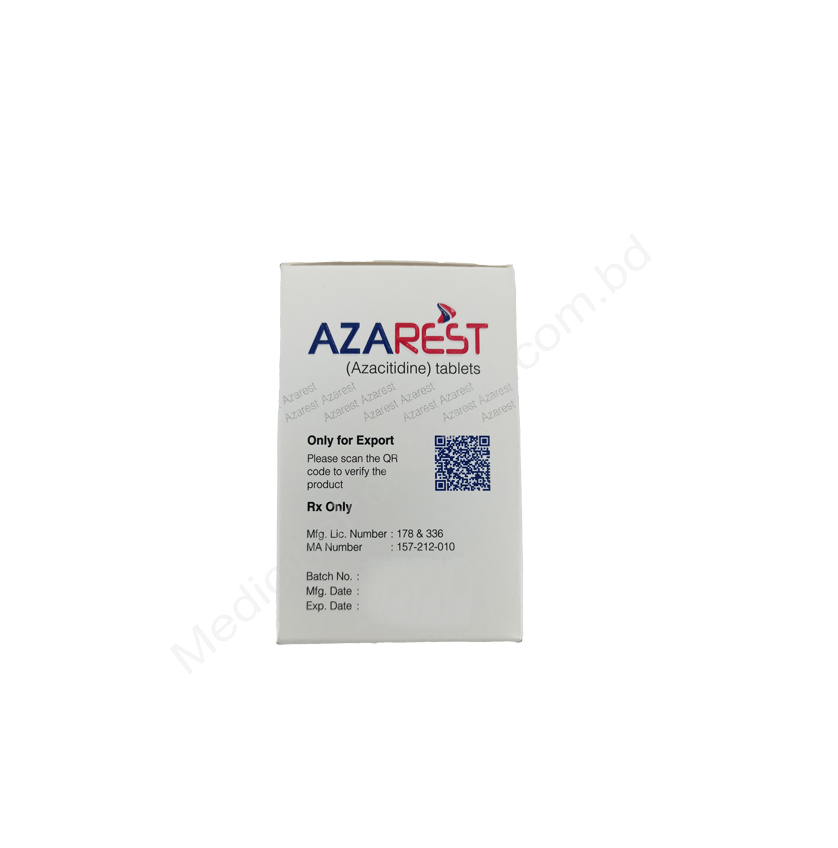Azarest- Generic Azacitidine- Everest Pharma