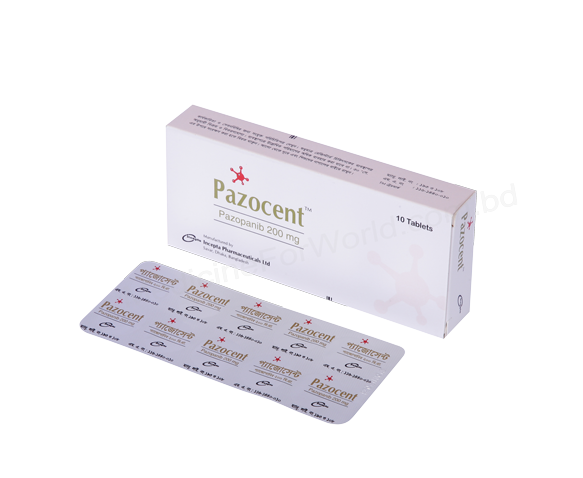 Pazocent- Generic Pazopanib- Incepta Pharma