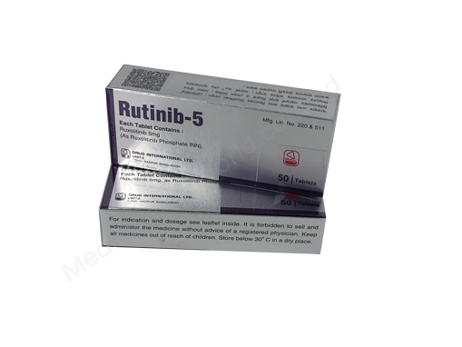 Rutinib- Generic Ruxolitinib- Drug International Pharma