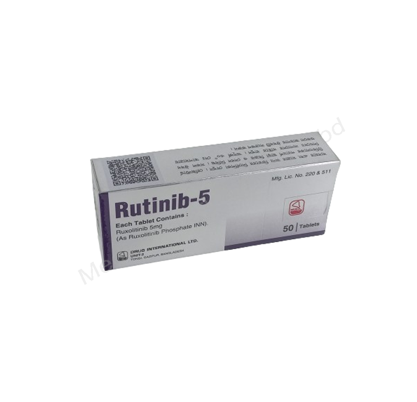 Rutinib- Generic Ruxolitinib- Drug International Pharma