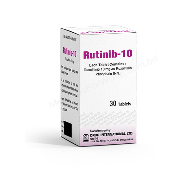 Rutinib- Generic Ruxolitinib- Drug International Pharma