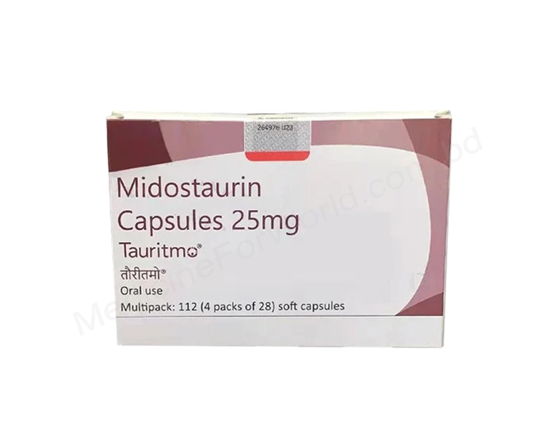 Tauritmo- Родовое мидостаурин- Novartis Pharma