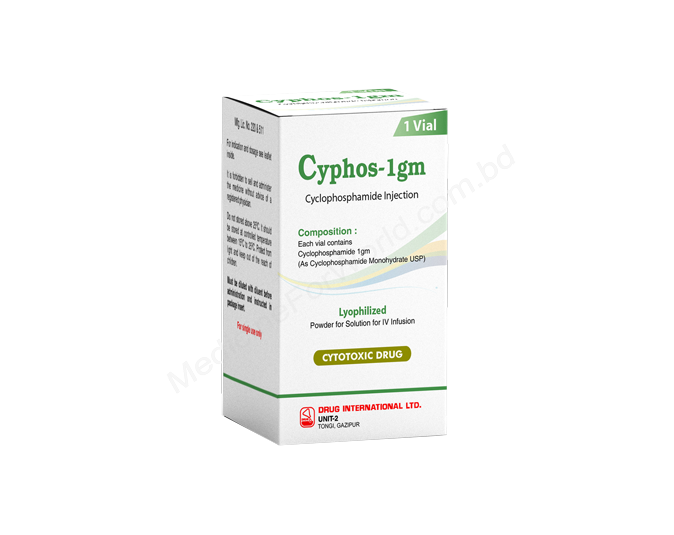 Cyphos- Generic Cyclophosphamide- Drug International Pharma