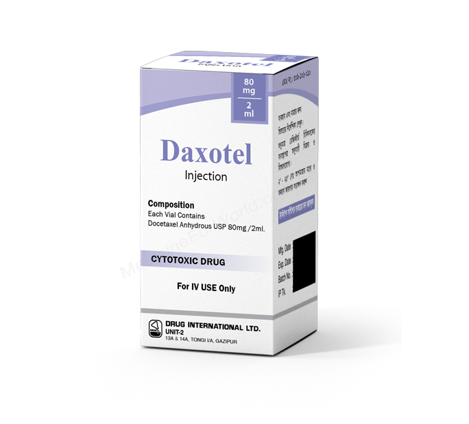Daxotel- Generic Docetaxel- Drug International Pharma