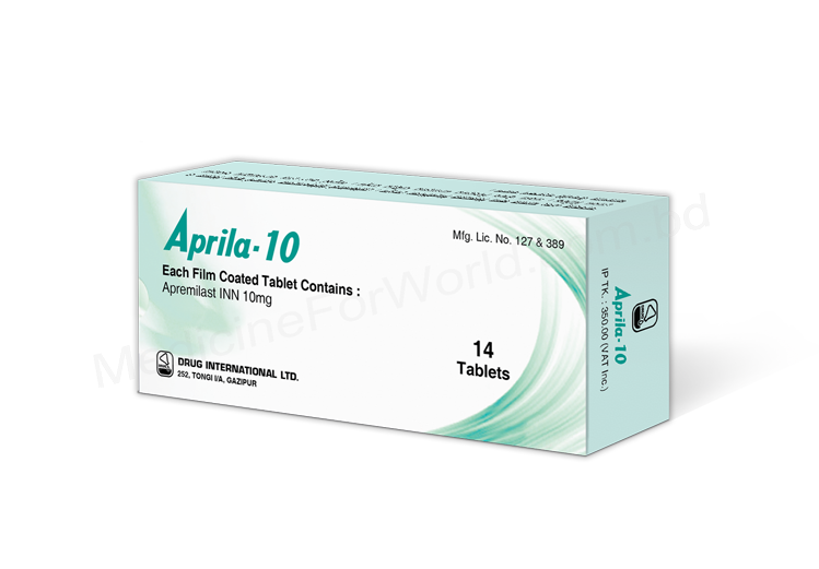 Aprila- Generic Apremilast- Drug International Pharma