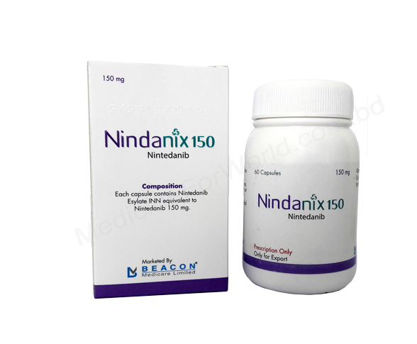 Nindanix/ Fibroz- Generic Nintedanib- Beacon pharma