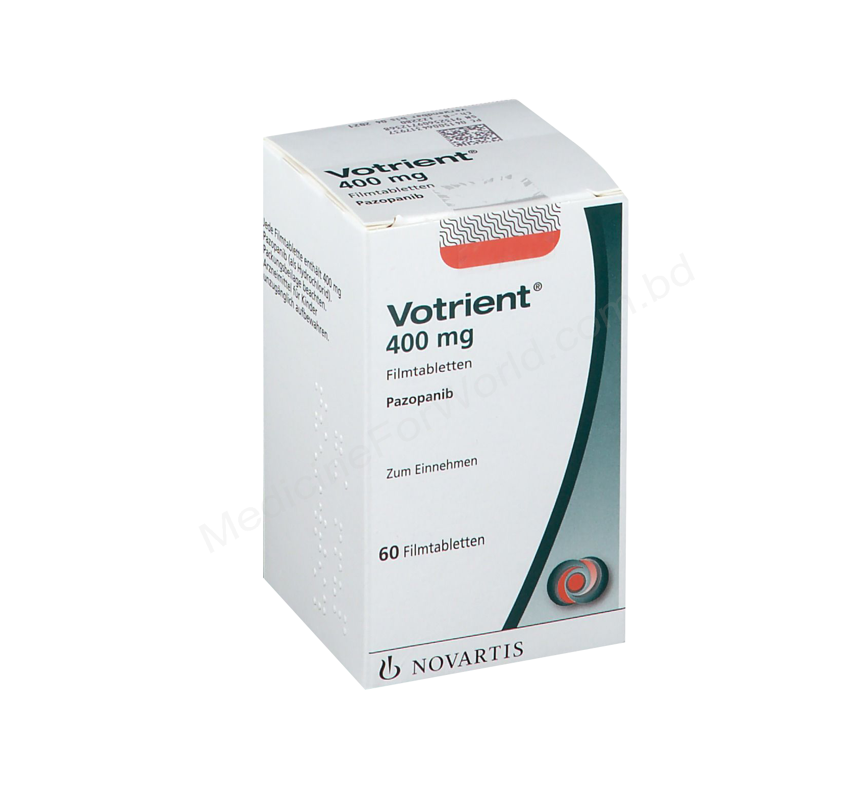 Votrient- Generic Pazopanib- Novartis Pharma