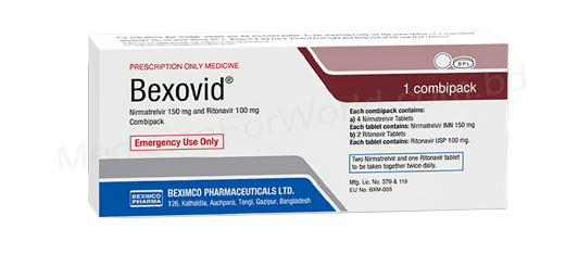 Bexovid- Generic Nirmatrelvir+Ritonavir- Beximco Pharma