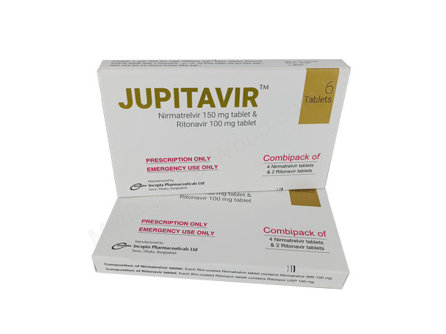 Jupitavir- Generic Nirmatrelvir+Ritonavir- Incepta Pharma