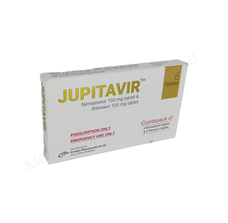 Jupitavir- Generic Nirmatrelvir+Ritonavir- Incepta Pharma