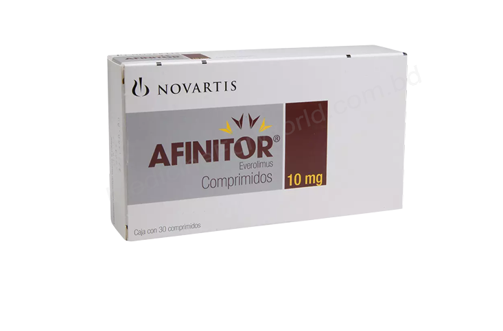 AFINITOR- 通用的 依维莫司- Novartis Pharma