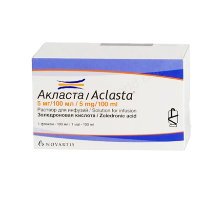 Aclasta- Generic Zoledronic Acid Injection- Novartis Pharma