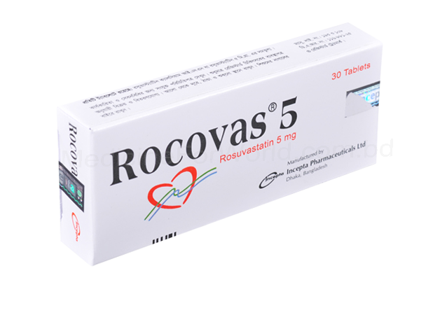 Rocovas- Generic Rosuvastatin- Incepta Pharma