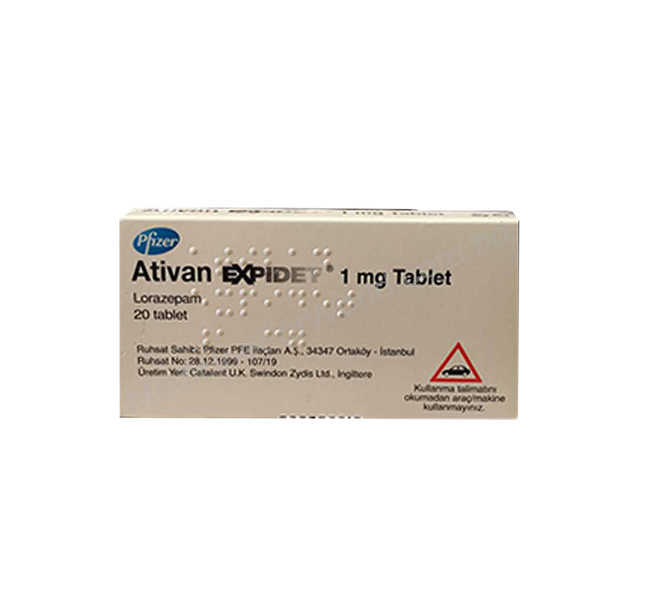 Ativan Expidet- Generic Lorazepam- Pfizer Pharma