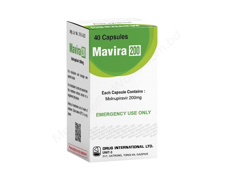 Mavira- Родовое Молнупиравир- Drug International Pharma