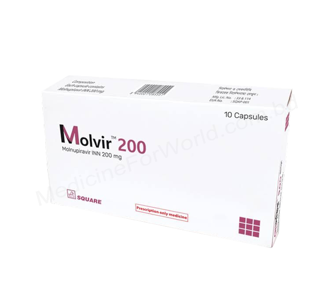 Molvir- Generic Molnupiravir- Square Pharma