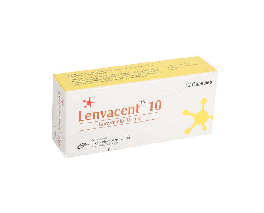 Lenvacent- Generic Lenvatinib- Incepta Pharma