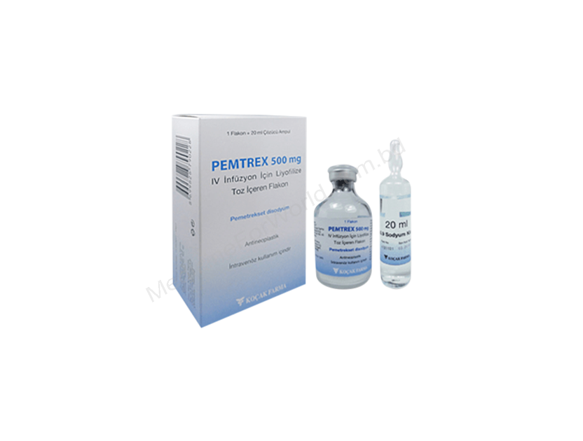 PEMTREX- Generic PEMETREXED DISODIUM- Kocak Pharma